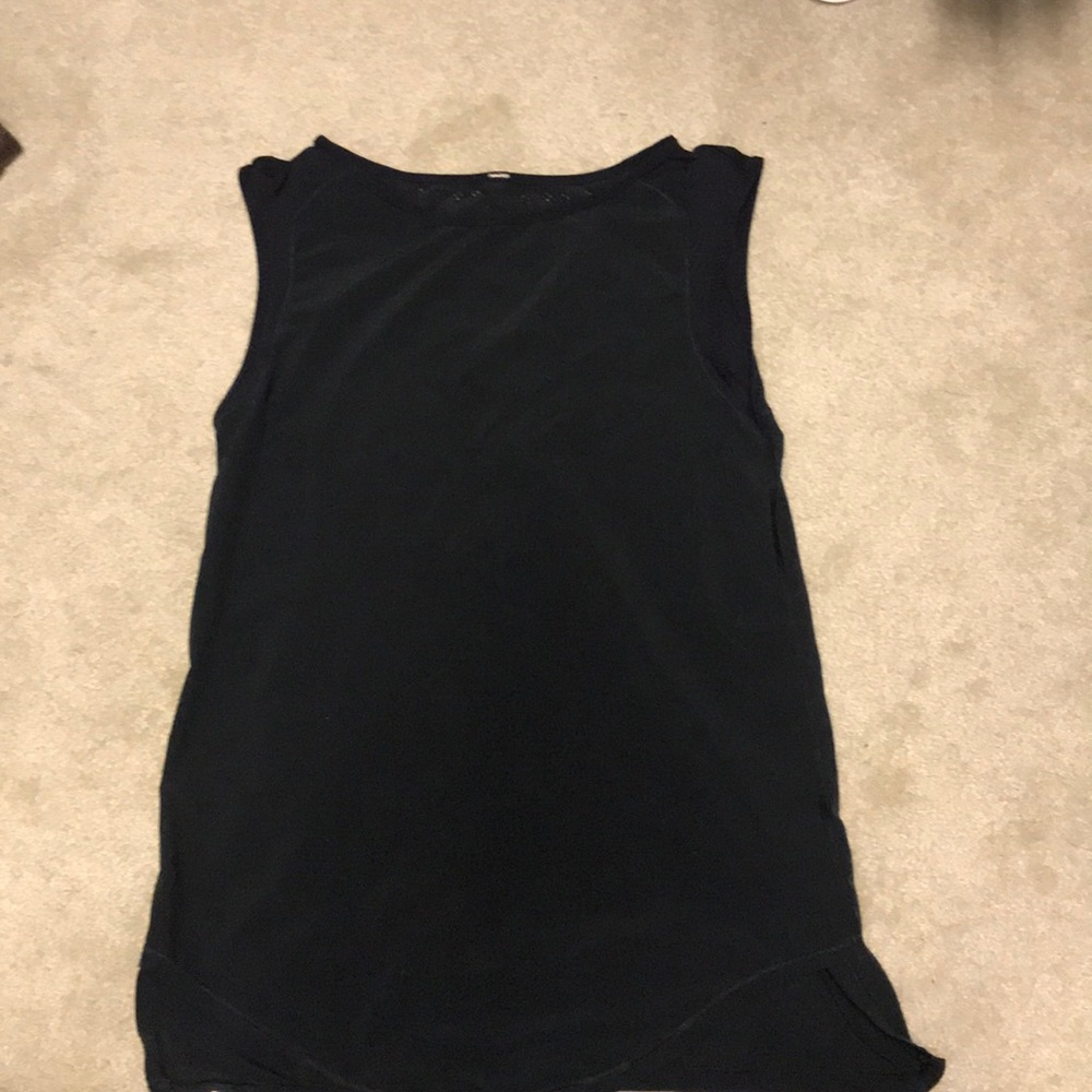 Black Lululemon tank top